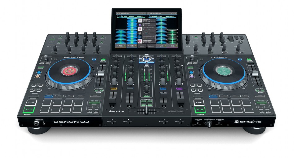 CHECK OUT – THE DENON DJ PRIME 4 ALL-IN-ONE UNIT: WATCH