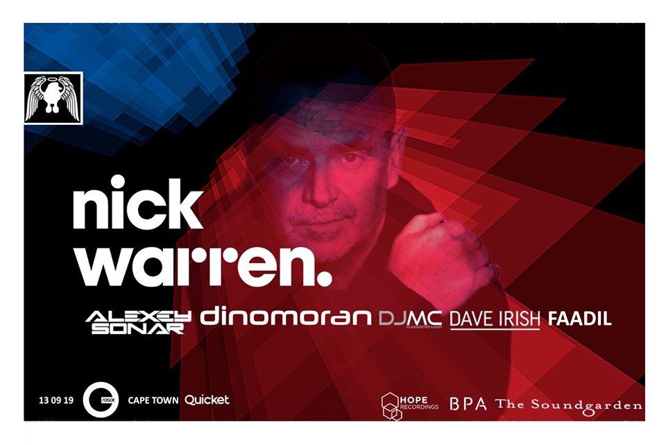 NICK WARREN in Cape Town (One Night Only) with Goldswindler!