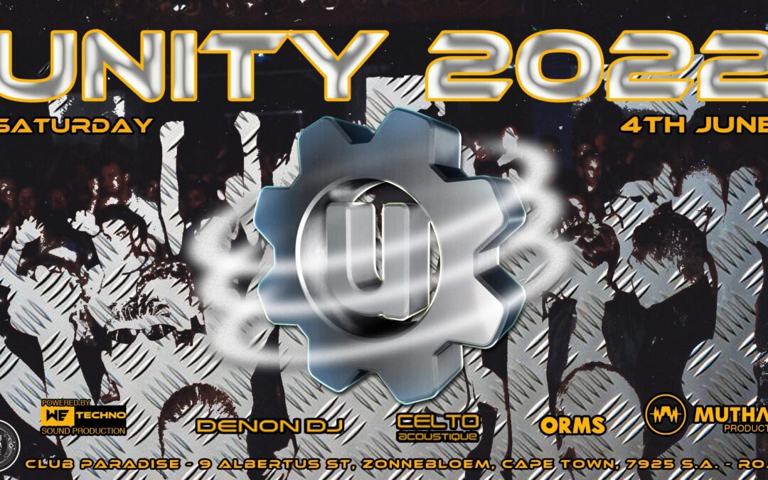 UNITY 2022 – 4th June in Cape Town