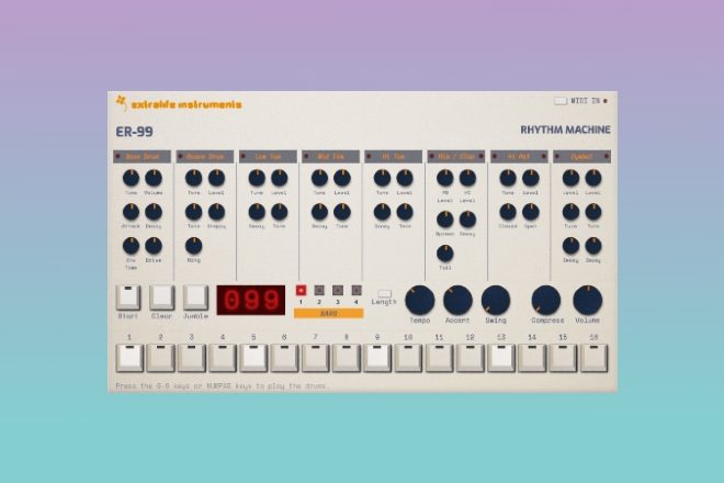 THERE’S NOW A PLAYABLE ONLINE DRUM MACHINE BASED ON THE ROLAND TR-909