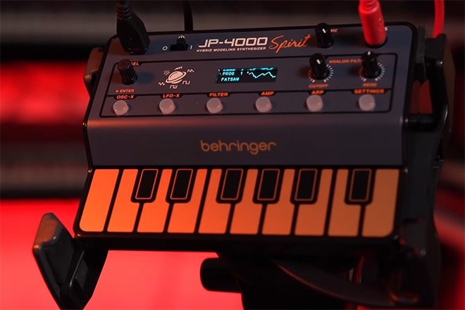 ​NEW MICRO SYNTH FROM BEHRINGER, JT-4000, IS NOW “READY FOR PRODUCTION”